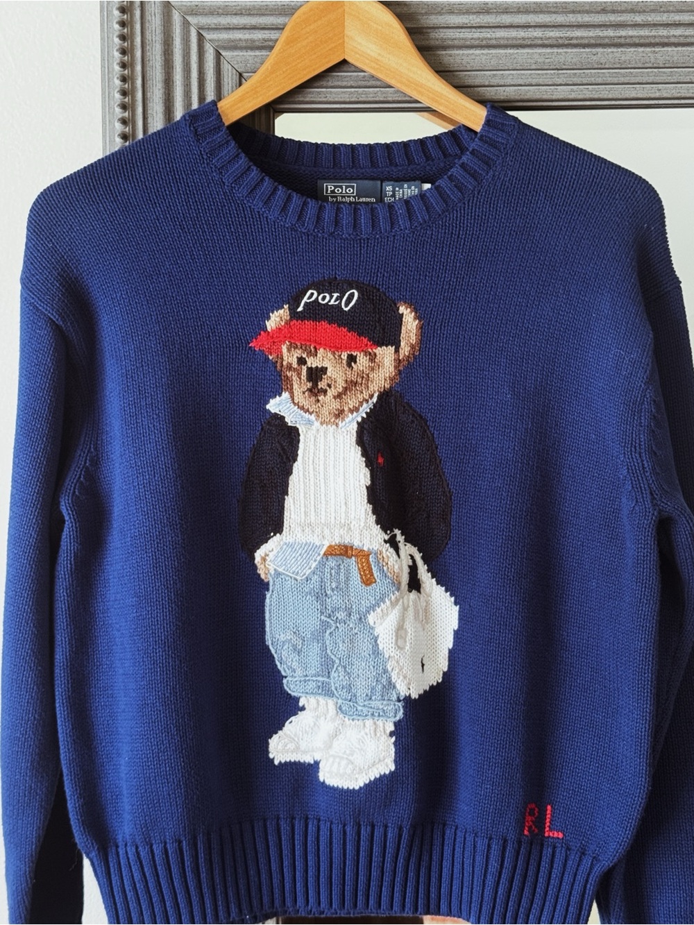 Ralph Lauren Polo Bear women’s sweater just came out spring 2026
